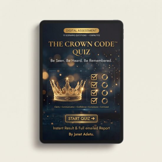 The Crown Code™ Quiz